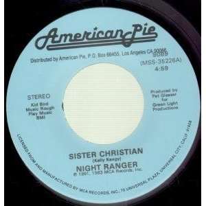  SISTER CHRISTIAN 7 INCH (7 VINYL 45) US AMERICAN PIE 