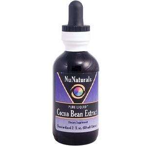  NuNaturals Cocoa Bean Extract Liquid, 2 Ounce Health 