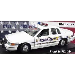  CODE 3 FRANKLIN, OH POLICE DECALS   1/24 & 1/43