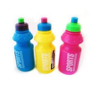   Sports Reusable Bottle Plastic 8Oz With Sip Top 