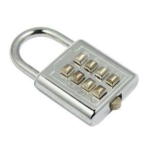   Digit Push Button Combination Password Lock Padlock
