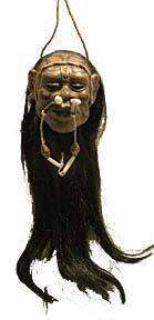 Shrunken Head Choroti Indian Argentina Voodoo Tribal #2  
