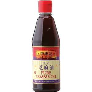 Lee Kum Kee Pure Sesame Oil, 15 Ounce Grocery & Gourmet Food