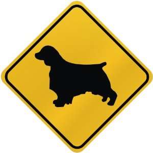  ONLY  SILKY TERRIER  CROSSING SIGN DOG
