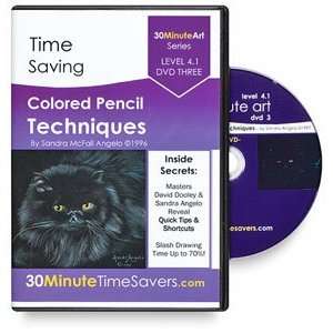Time Saving Colored Pencil Techniques DVD   Time Saving Colored Pencil 