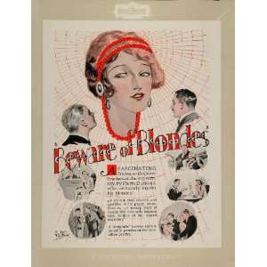   of Blondes Columbia Pictures   Original Print Ad