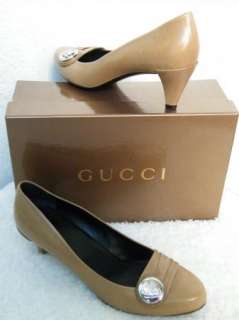 GUCCI SHOES SANDALS BOOTS flats HEELS TAUPE 39 9  