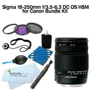  Sigma 18 250MM F3.5 6.3 DC OS (Optical Stabilizer) HSM FOR 