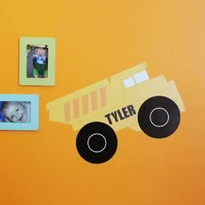  Personalized Dump Truck Wall Decal