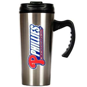  Philadelphia Phillies MLB 16oz Stainless Steel Travel Mug 