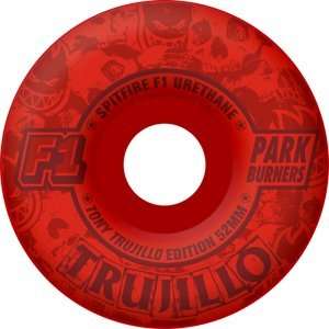 Spitfire Trujillo F1 Park Burner Seeing Red 54mm Skateboard Wheels 