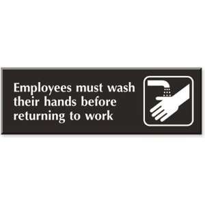  Employees Must Wash Their Hands Before Returning to Work 