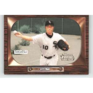 2004 Bowman Heritage #328 Shingo Takatsu FY RC   Chicago White Sox (RC 