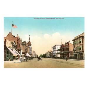  Chester Avenue, Bakersfield, California Giclee Poster 