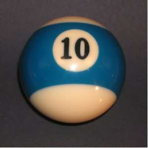  Custom Billiard Pool Ball Shift Knob # 10 Automotive