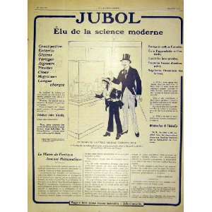  Advert Jubol Constipation Medicine French Print 1915