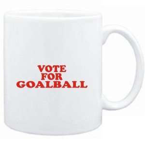  Mug White  VOTE FOR Goalball  Sports