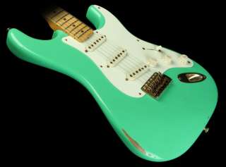 2009 Fender Custom Shop 56 Stratocaster Relic Electric Guitar Seafoam 