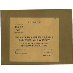   Mk.1 Aircraft Maintenance Manual   Electrical Vickers Books