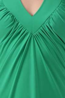 New Sexy Womans Long Fitted Light Green Halter Dress Small Medium 