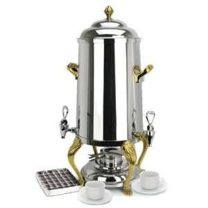  Double Spigot 5 Gallon Hotel Grade Coffee Urn (18/10 