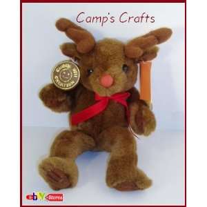   MOOSE Cuddle Wit Creation Vintage REINDEER with Tags Toys & Games