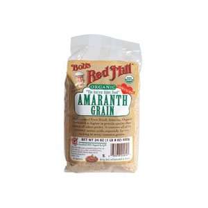 Bobs Red Mill Organic Grain Amaranth 24 oz. (Case of 4)  