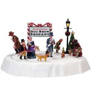 Lemax Caddington Village Animated Dog Show Pageant Table Piece #74662 