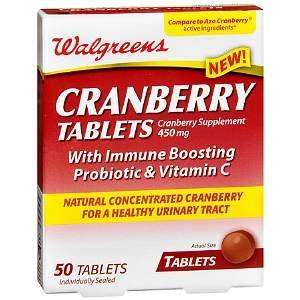   Cranberry Tablets, 50 ea
