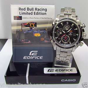 Casio EFE seri Vettel F1 Red Bull Limited Edition Watch  