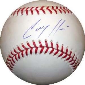  Corey Hart autographed Baseball