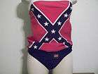 Rebel Flag TANKINI   Confederate Swimsuit SMALL