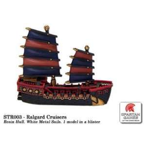    Cruiser (2) Ralgard The Uncharted Seas Miniature Game Toys & Games