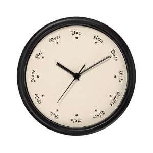  Quaint with Portuguese Numbers International Wall Clock by 