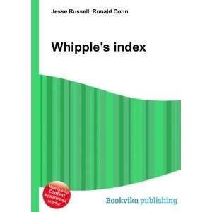  Whipples index Ronald Cohn Jesse Russell Books