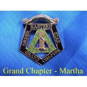  OES Order Eastern Star Grand Martha Jewel 