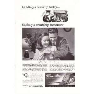   Warships Seals Courtships Original Vintage Print Ad 