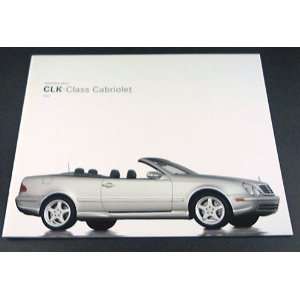  2003 03 Mercedes CLK CLASS Cabriolet BROCHURE CLK320 
