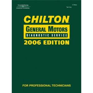   Learning 132120 Chilton 2006 GM Diagnostic Service Manual Automotive