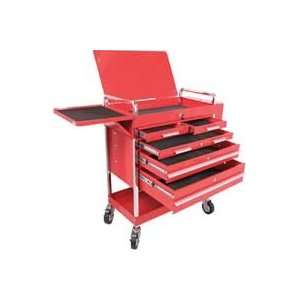 Drawer Service Carts Red