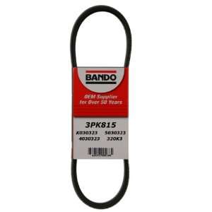  Bando 3PK815 OEM Quality Serpentine Belt Automotive