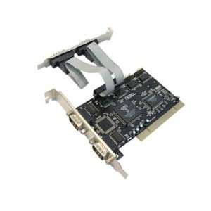  4 Port Serial RS 232 PCI Card Electronics
