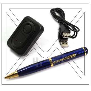4GB Mini Spy Pen Camera Golden ring Hidden Camcorder Recording DV DVR 