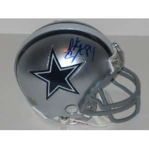  Patrick Crayton Autographed Dallas Cowboys Mini Helmet 