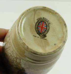 King George VI & Elizabeth Coronation Cup Mug, British Pottery 