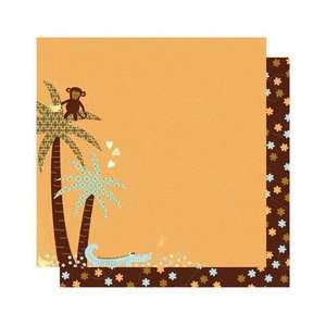    Sided Cardstock 12X12 Jungle Love (left) Arts, Crafts & Sewing
