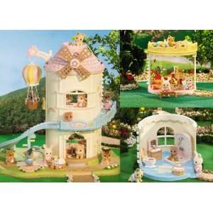   Windmill Baby Playhouse Playroom Bathroom 3 Sets Toys & Games