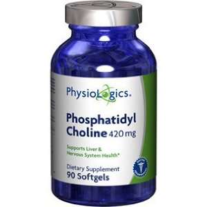  Phosphatidyl Choline 420 mg 90 Softgels by Physiologics 