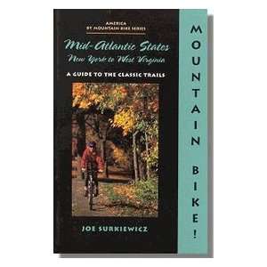  Mountain Bike Mid Atlantic Guide Book / Surkiewicz 