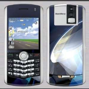    Blackberry 8100 Pearl grey abstract Skin 31024 